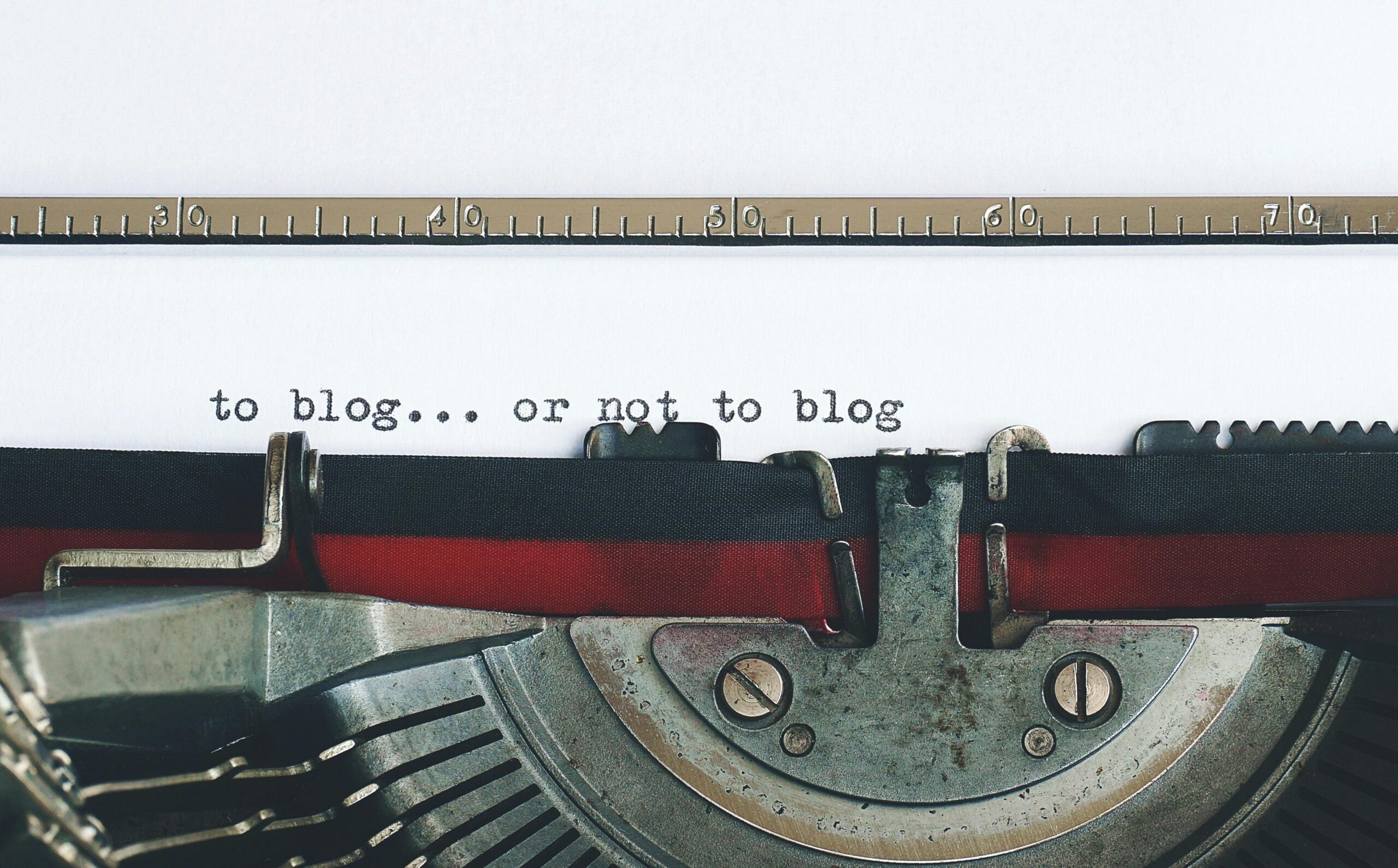 Blog Author Writing