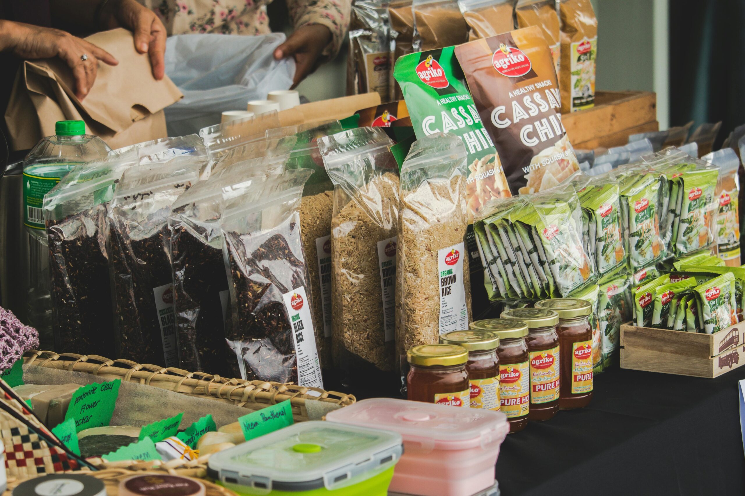 Organic Snacks Display