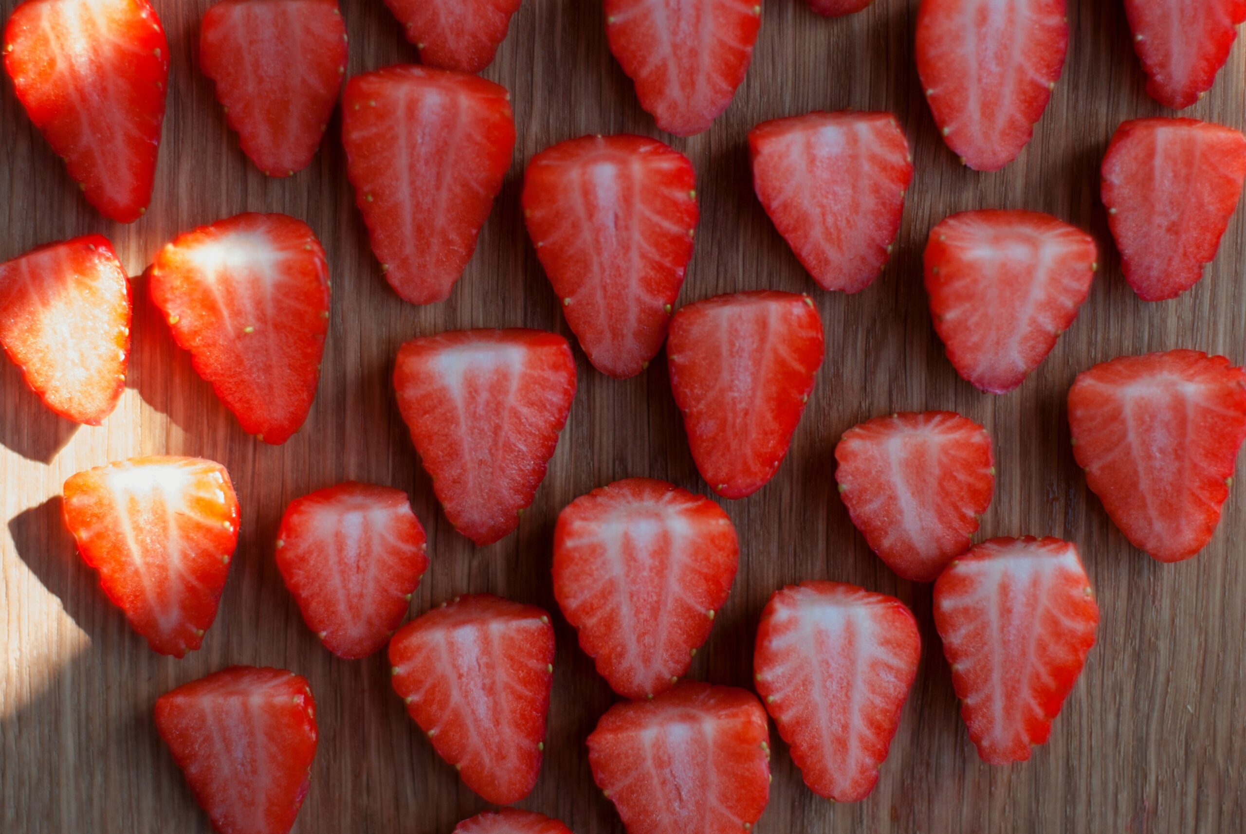 organic snacks on wooden table